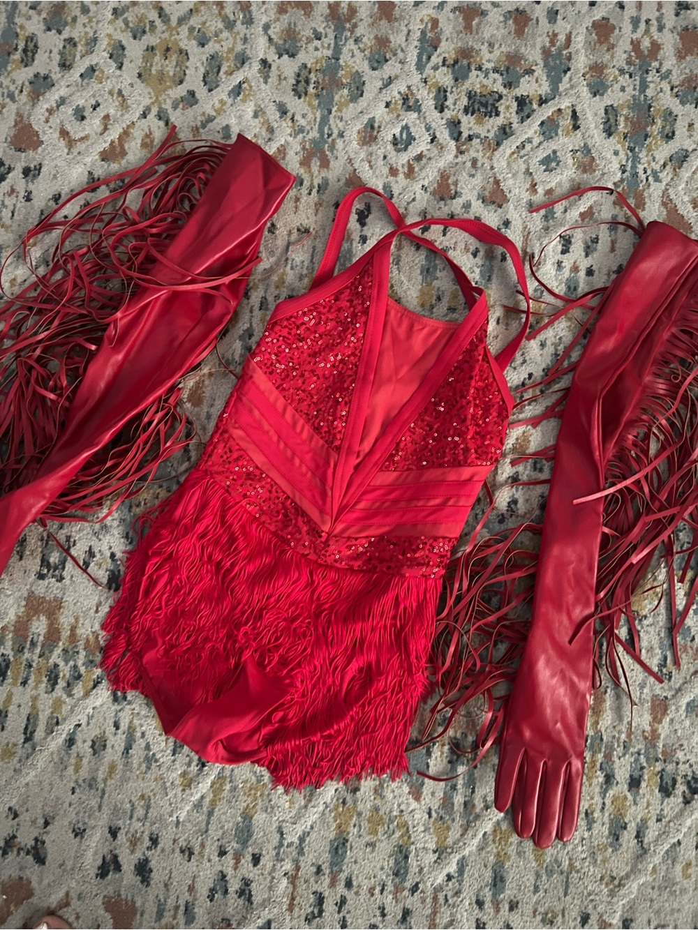 Jazz dance costume